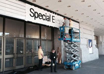 苹果发布会礼堂开始布置：安保严密