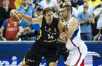 别利察0.9秒准绝杀诺天王15分 塞尔维亚擒德国