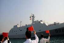 沙特海军代表团首访南海舰队 愿密切技术交流