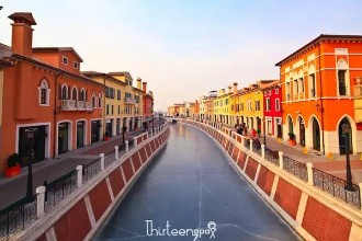 意式风情街的欧式生活，天津武清