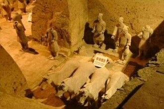 七星巨棺暗藏不腐女尸守护秦始皇陵