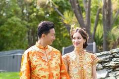 韩庚卢靖姗官宣结婚喜讯！穿中式喜服深情热吻超甜