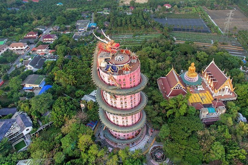 趁着泰国免落地签证费，我们一起去Wat Sampran Dragon Temple