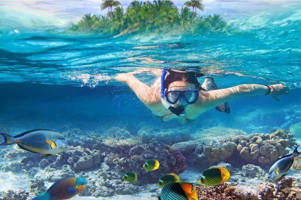 惠州双月湾有90多个小岛屿，但浮潜圣地只有一个，就是小星山