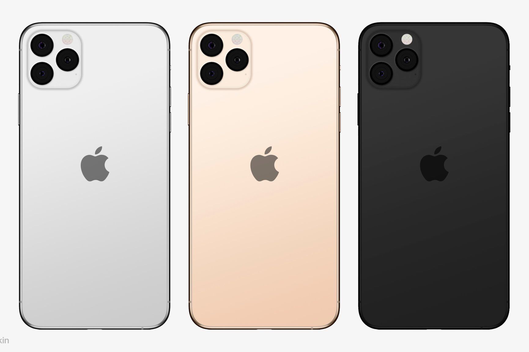 彭博社：iPhone 11的苹果 logo 位于后壳中间