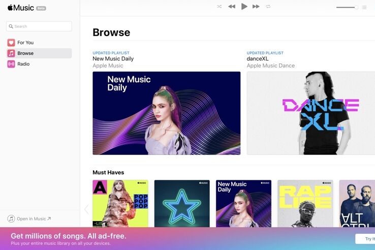全新 Apple Music 网页版上线