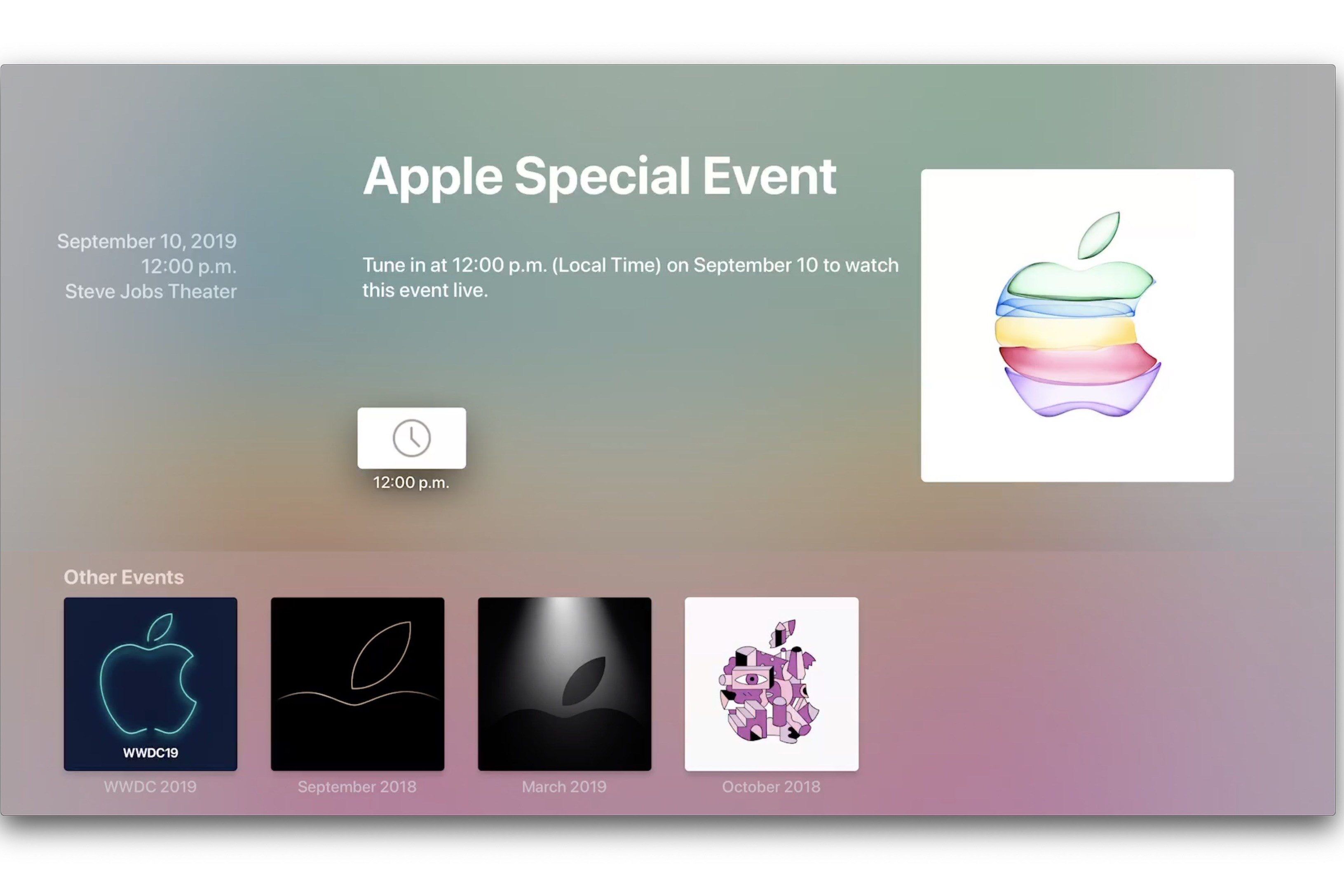 苹果 tvOS 活动应用程序在 iPhone 11 发布前更新