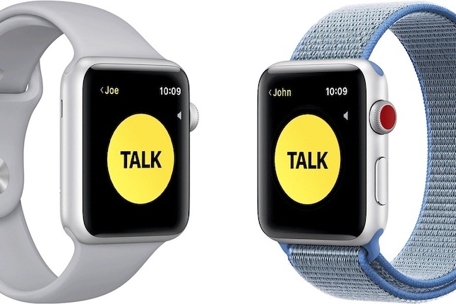  TechCrunch 报告：苹果禁用 Apple Watch 对讲机功能