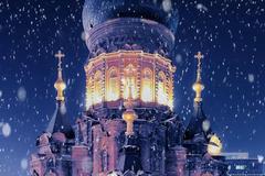 再过30天，哈尔滨就变成了雪国