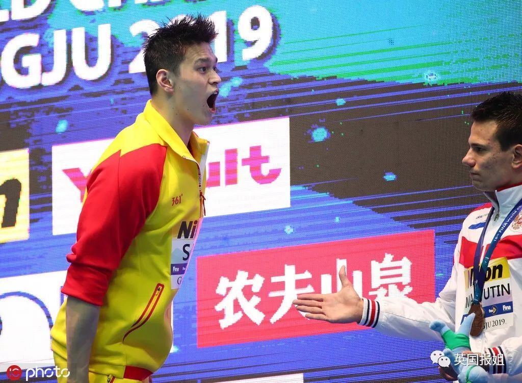 霍顿后继有人？孙杨这次正面刚回去了！