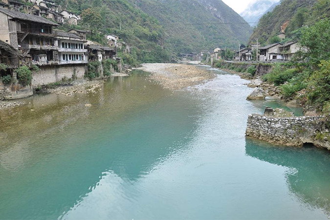 宁厂古镇——中国已知最早的盐泉所在地