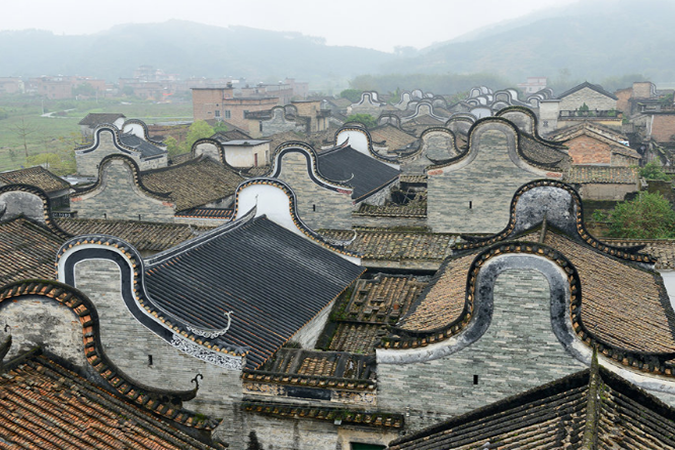 无镬耳，不岭南丨镬耳屋——岭南特色古建筑代表