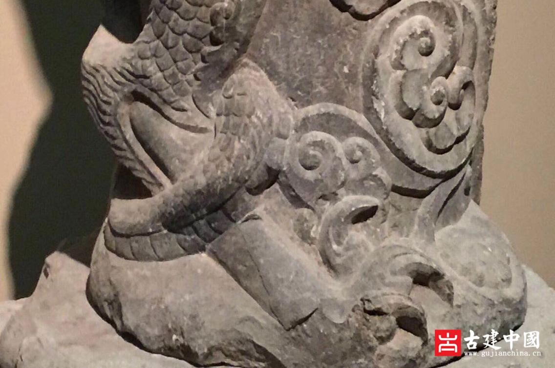 精品石雕——唐龙灯柱，西安博物院藏
