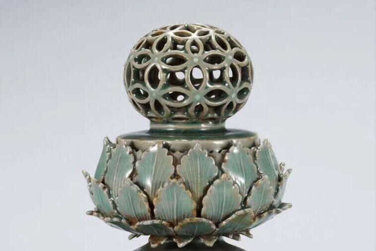 瓷器欣赏丨高丽青瓷香薰，了不起的工艺！