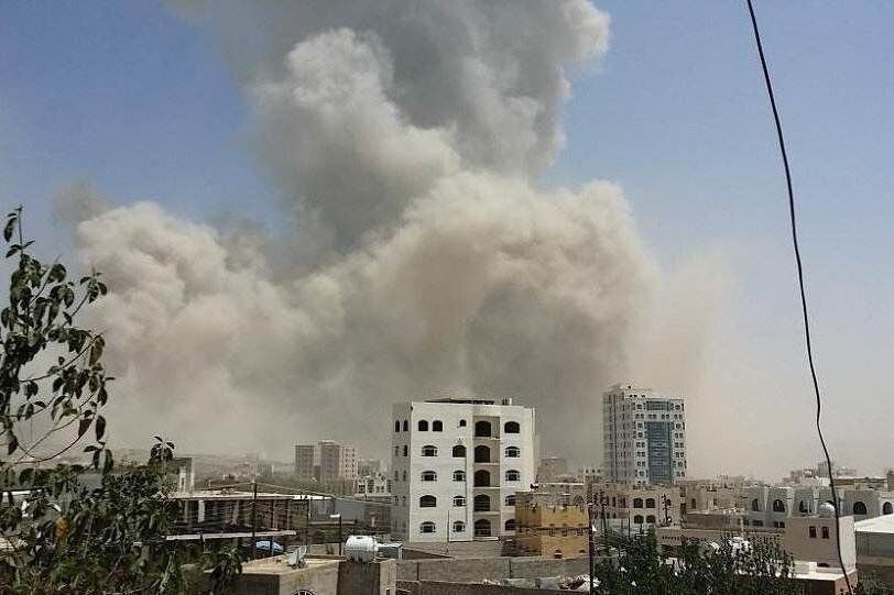 沙特战机猛烈开火 伊朗：将受到致命打击