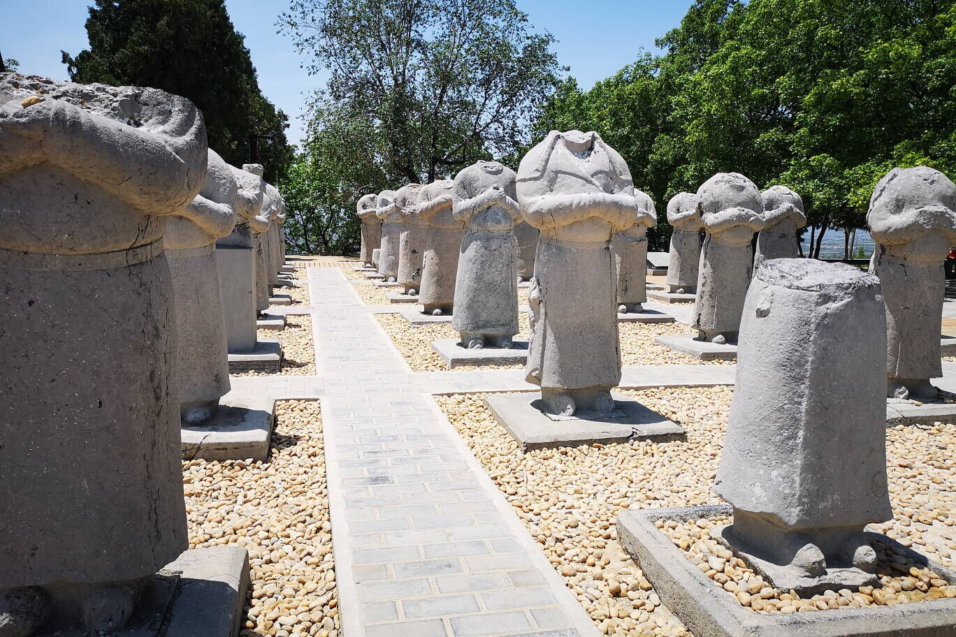 未解之谜丨为什么乾陵六十一蕃臣没有头像