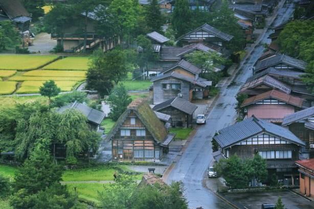 日本世界文化遗产村庄，全村农舍变文物，雪景更是惊艳世界