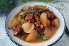 冬至滋补吃羊肉，和这个食材搭配做，吃着不膻不油腻，容易消化