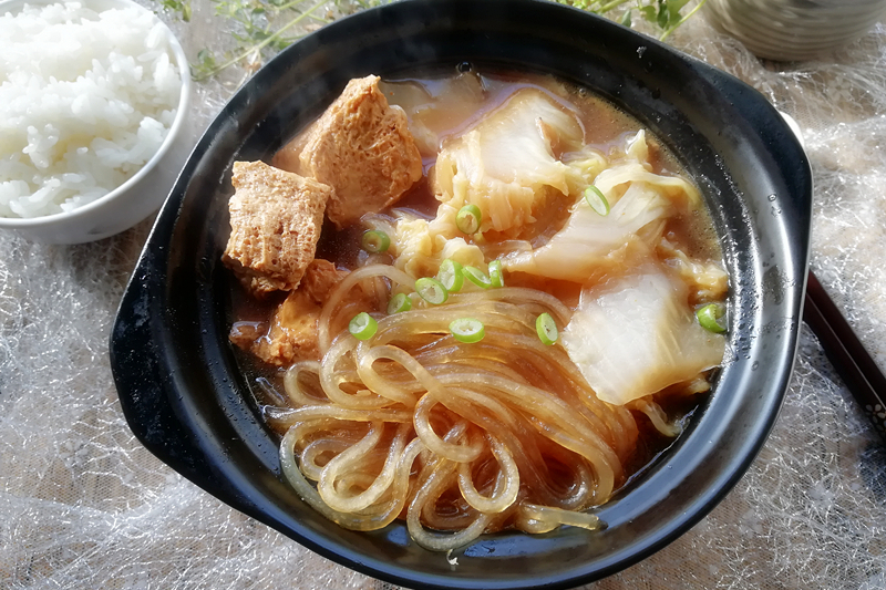 冬季，在东北还可以把豆腐这样吃，南方人没吃过，还有瘦身的作用