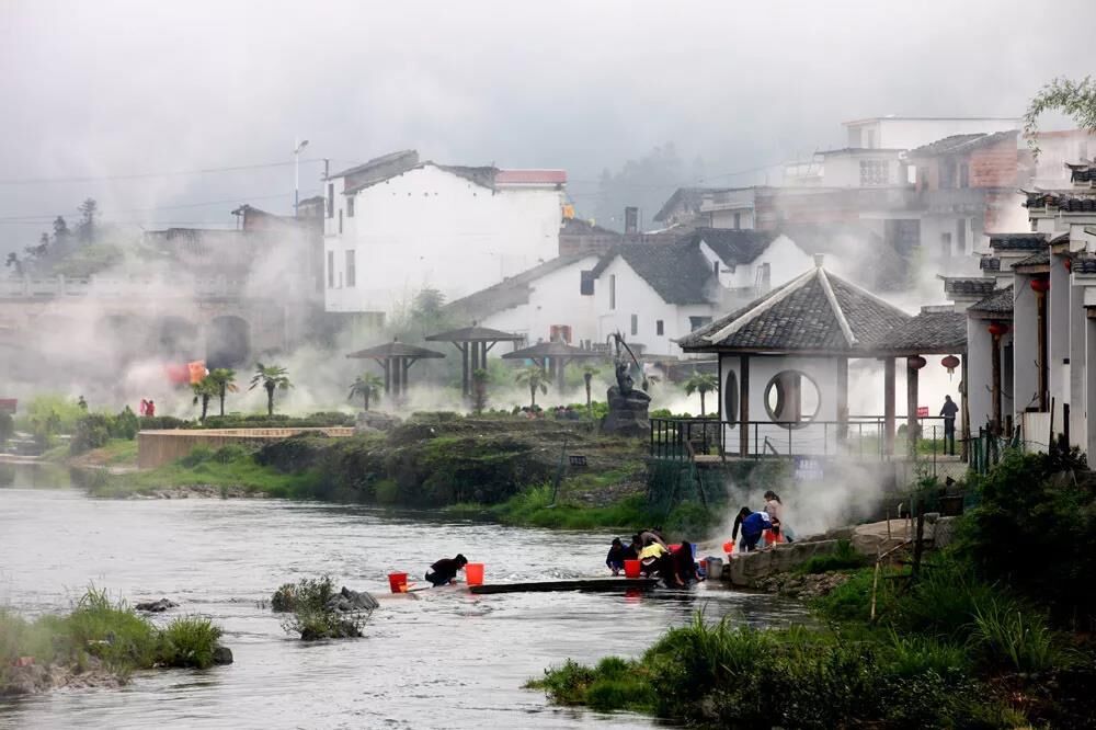全国罕见的“氡泉”就在湖南这座小县城，冬天来这就对了！