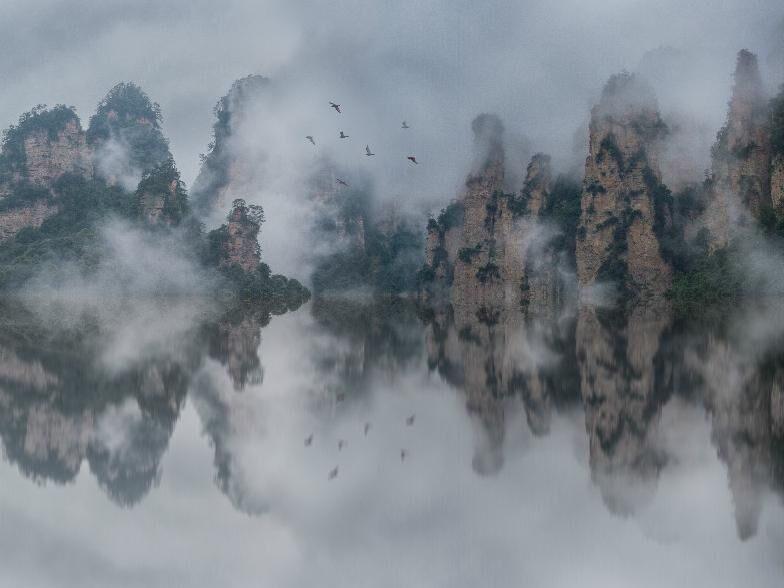 三月让你烦的雨天，却惊艳湖南的这些地方！