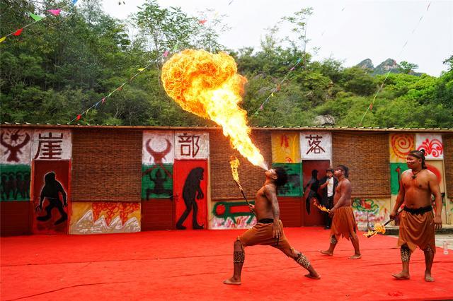 石家庄红崖谷“野人”出没，快来和他们一起嗨起来