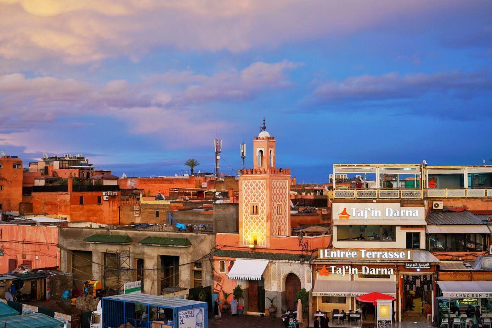 北非后花园，摩洛哥马拉喀什遇见最美的日落