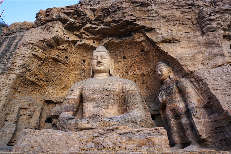 世界闻名的佛教艺术宝库，当年的法国总统执意要来此参观