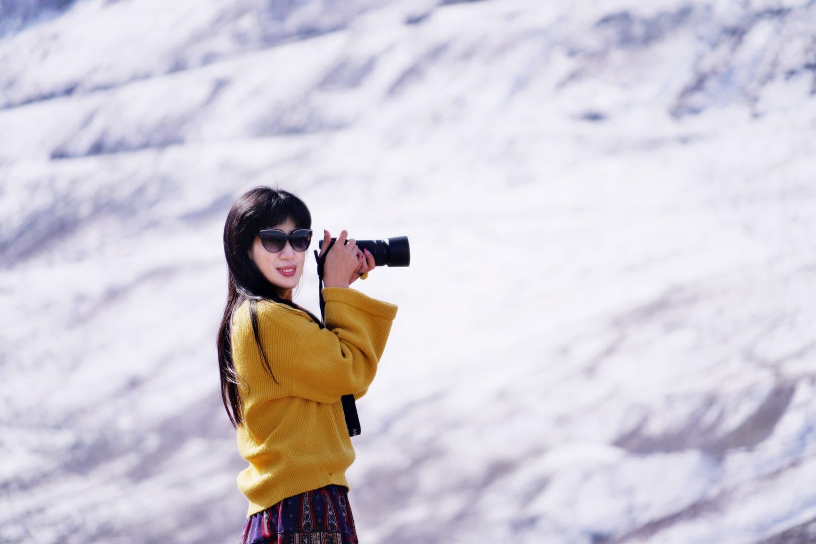 十月来看雪山，遇见海拔3900米的大坂山