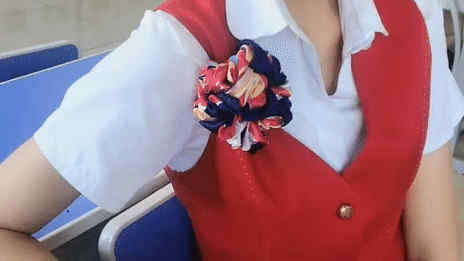 在校班花，毕业后又是一名优秀的乘务员！