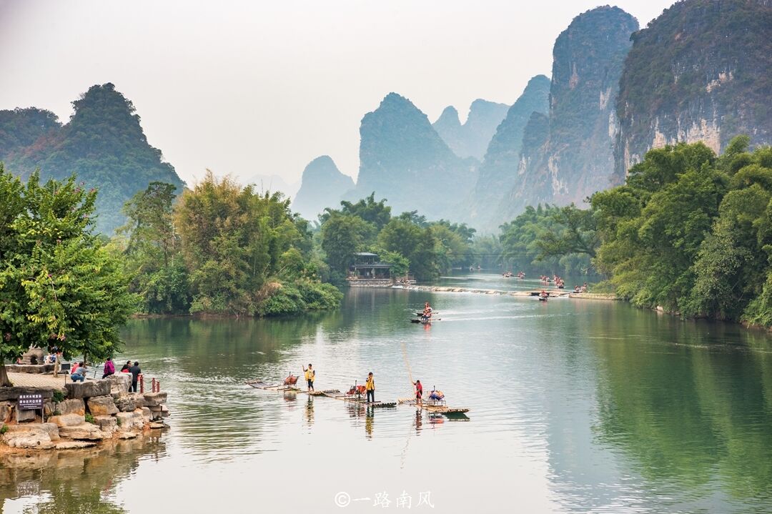 广西最美的风光就是这里，看起来比画卷还美！