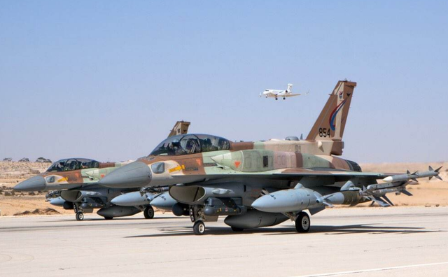 以色列空军遭受首次重大损失：至少三架F16被摧毁，损失百万美元