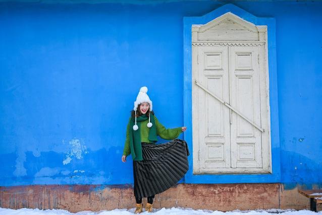 新疆有一个村庄，不仅全是蓝房子，还能体验原生态的民俗风情