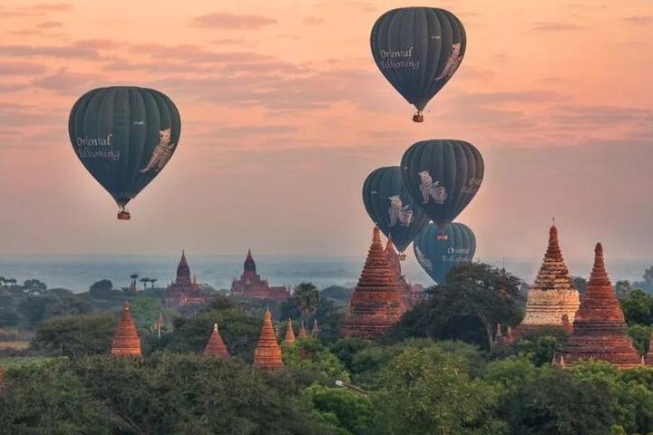 世界三大佛教遗址缅甸蒲甘，如果只算佛塔，世界第一当之无愧