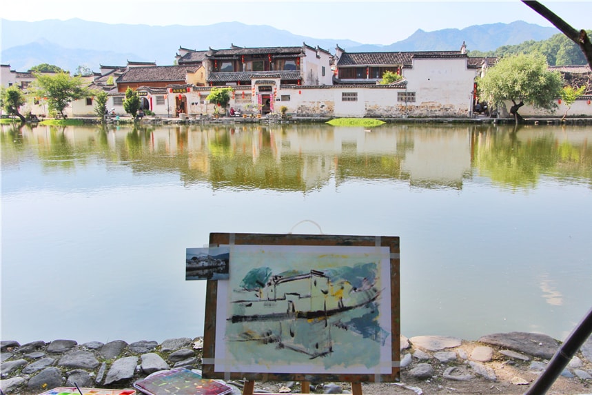 春节过后，安徽宏村第一天开放，这个画中的村庄到底有多美