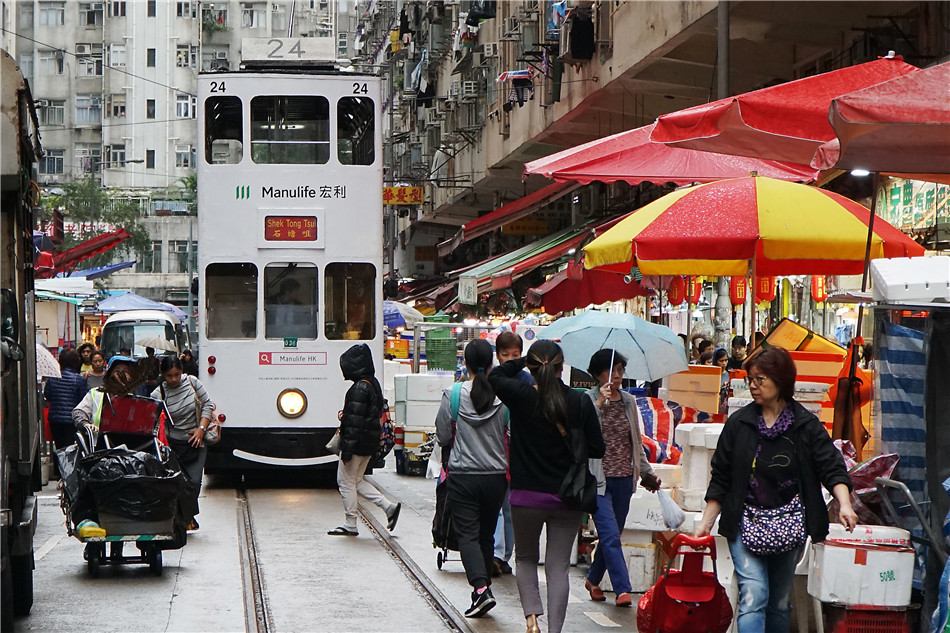 香港：春秧街，露天集市，庶民风情之浮世绘