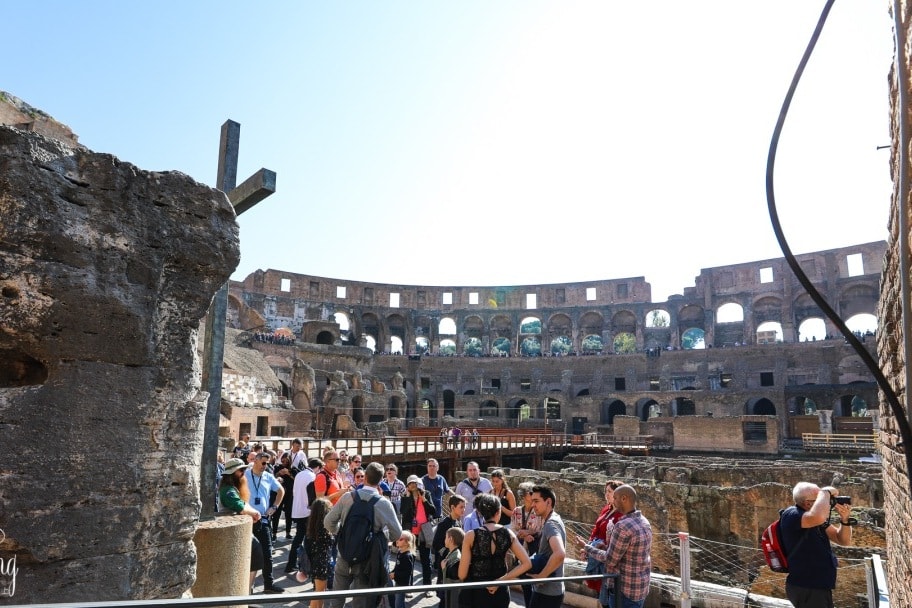 看图游古罗马斗兽场，曾经古罗马帝国标志性的建筑物之一