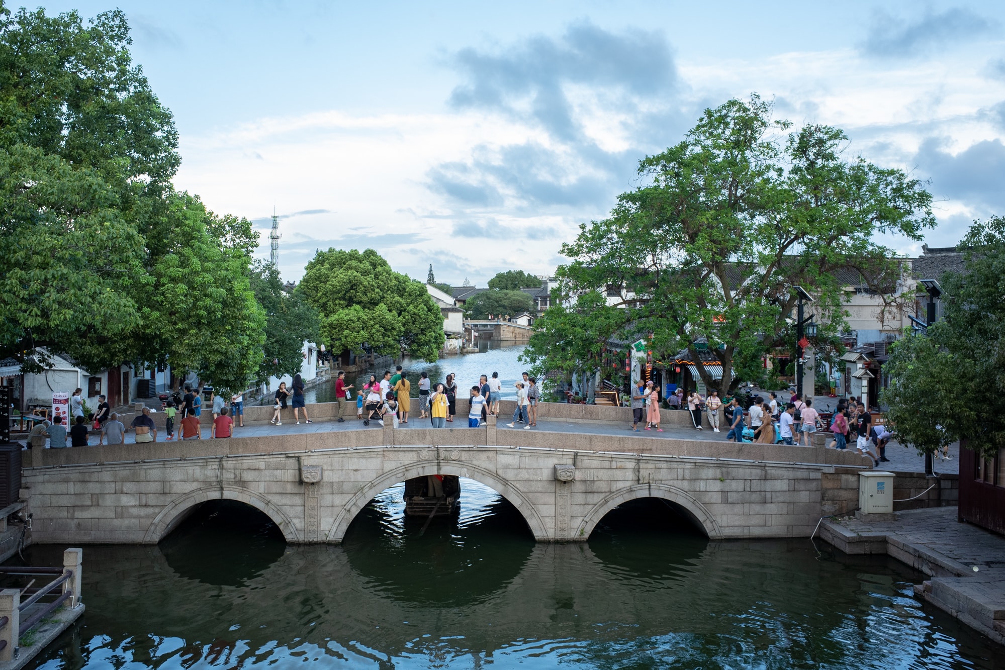 苏州同里古镇，唯一的省级文物保护镇，被誉为“东方威尼斯”