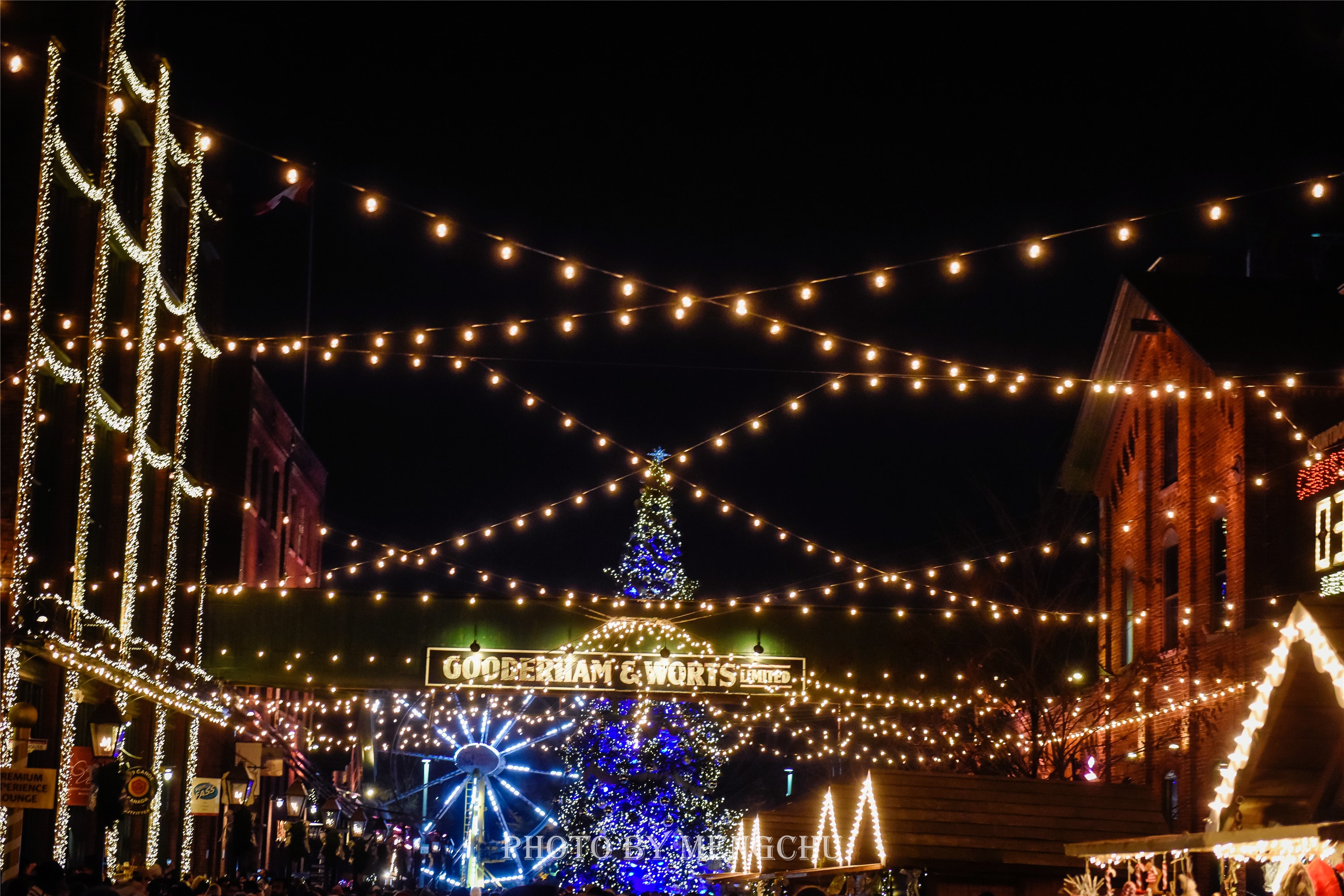 带你去看全世界最浪漫圣诞集市，多伦多古酿酒厂，经典电影取景地