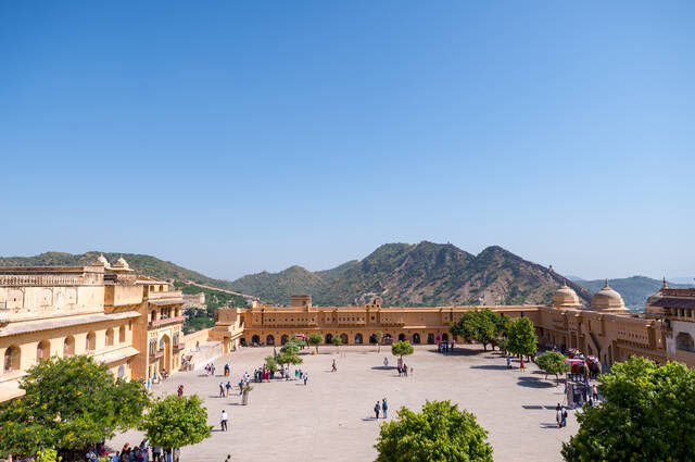 印度琥珀堡，有“长城”保护的古代城堡，数百年来从未被攻破