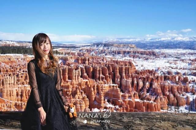 如同蘸了白糖的手指饼干，美国这个公园的景色很独特，风景壮丽