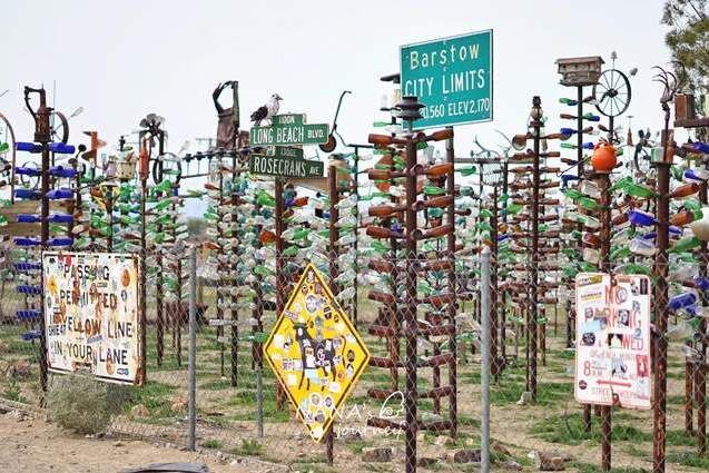 美国66公路有片玻璃森林，复古且艺术，记录一位老人的梦的点滴