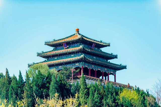 这是北京城真正中心，近400年前最后一位大一统汉人皇帝在此自缢