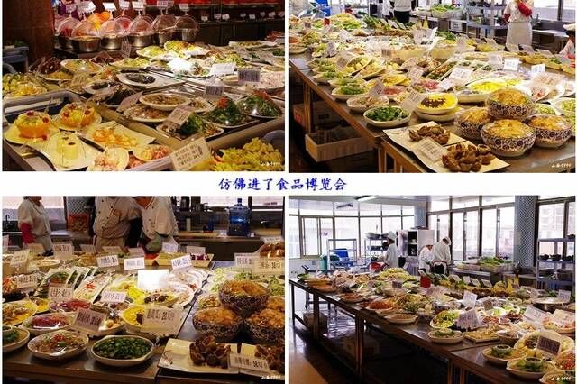 胶东半岛海鲜“快餐”店，俨然食品博览会