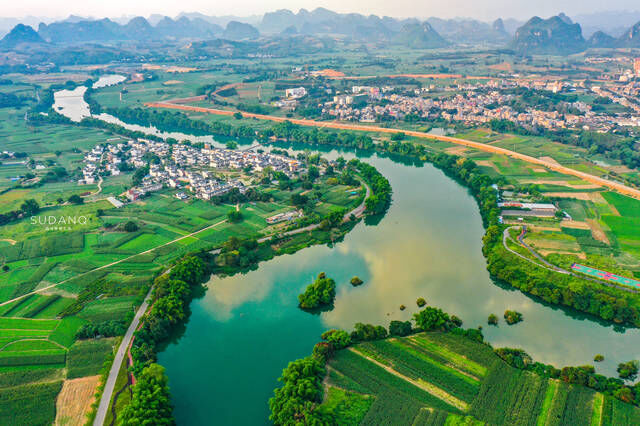 去广西自驾太幸福！崇左风光无限：藏了一个“世外桃源”般的小镇